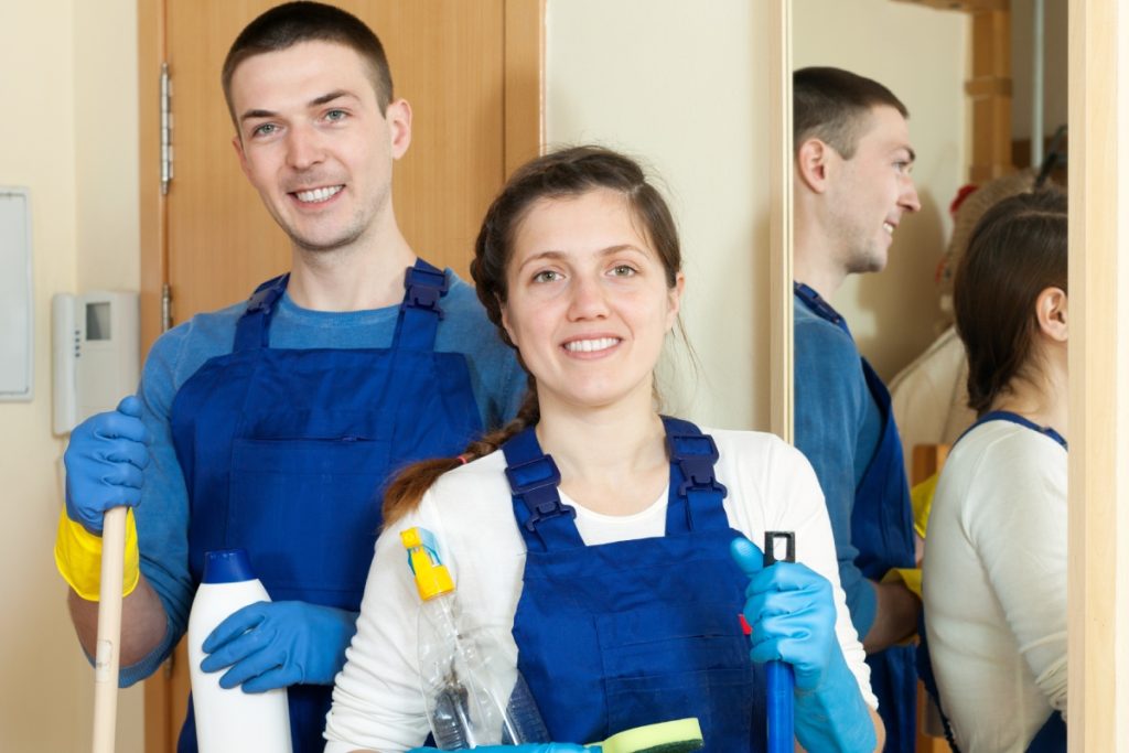 Limpiadores sonrientes